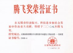 2008年無(wú)錫市騰飛獎(jiǎng)